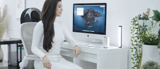 Miamo Aroma diffuser placed in a cozy space for an enhanced relaxing atmosphere