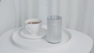 Video Mini aroma diffuser im Wohnzimmer
