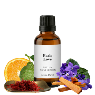 Paris Love Aroma Duftöl für Diffuser - aus der Luxury Collection | Duftstil: erdig - Maiama Aroma Design