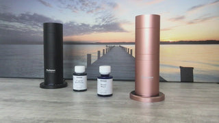 Maiama MIDI Produkt Beschreibung mit Aroma Öl schwarz und rose